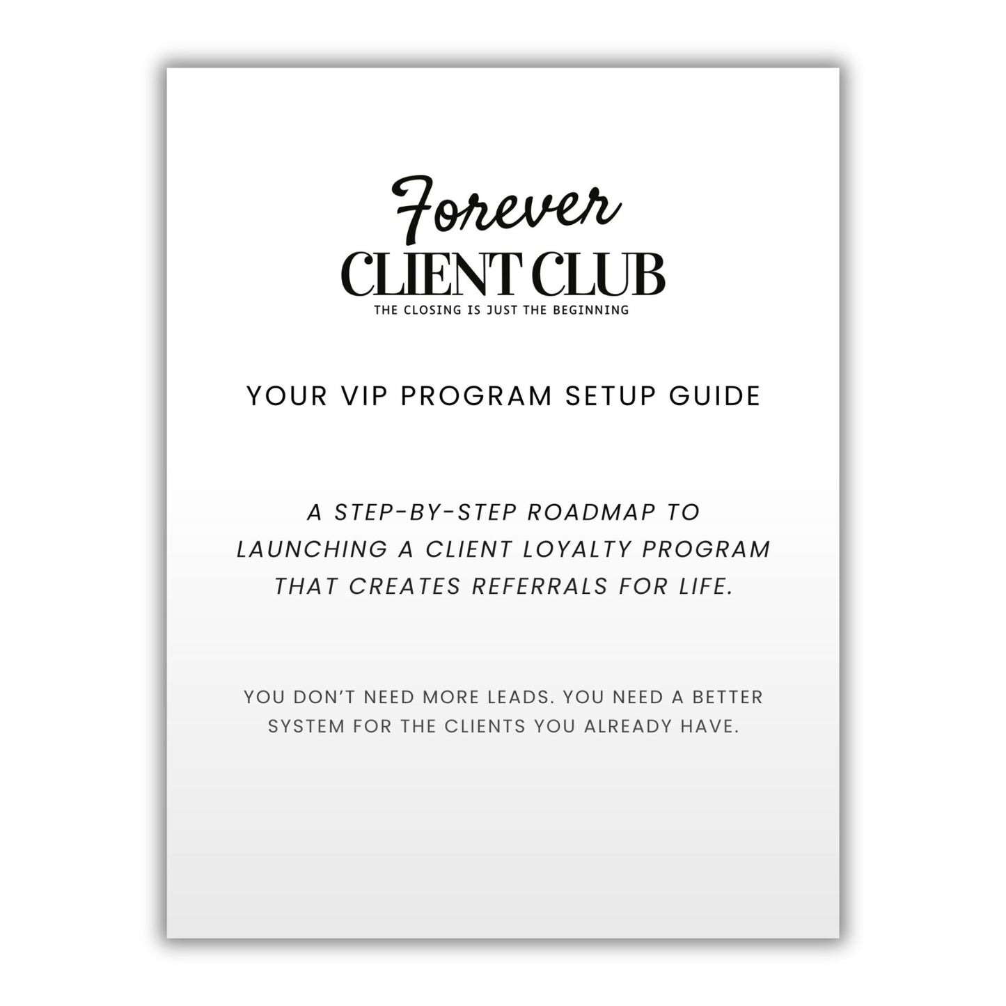 Forever Client Club Starter Kit